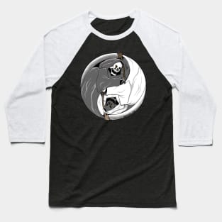 Yin Yang Reaper Baseball T-Shirt